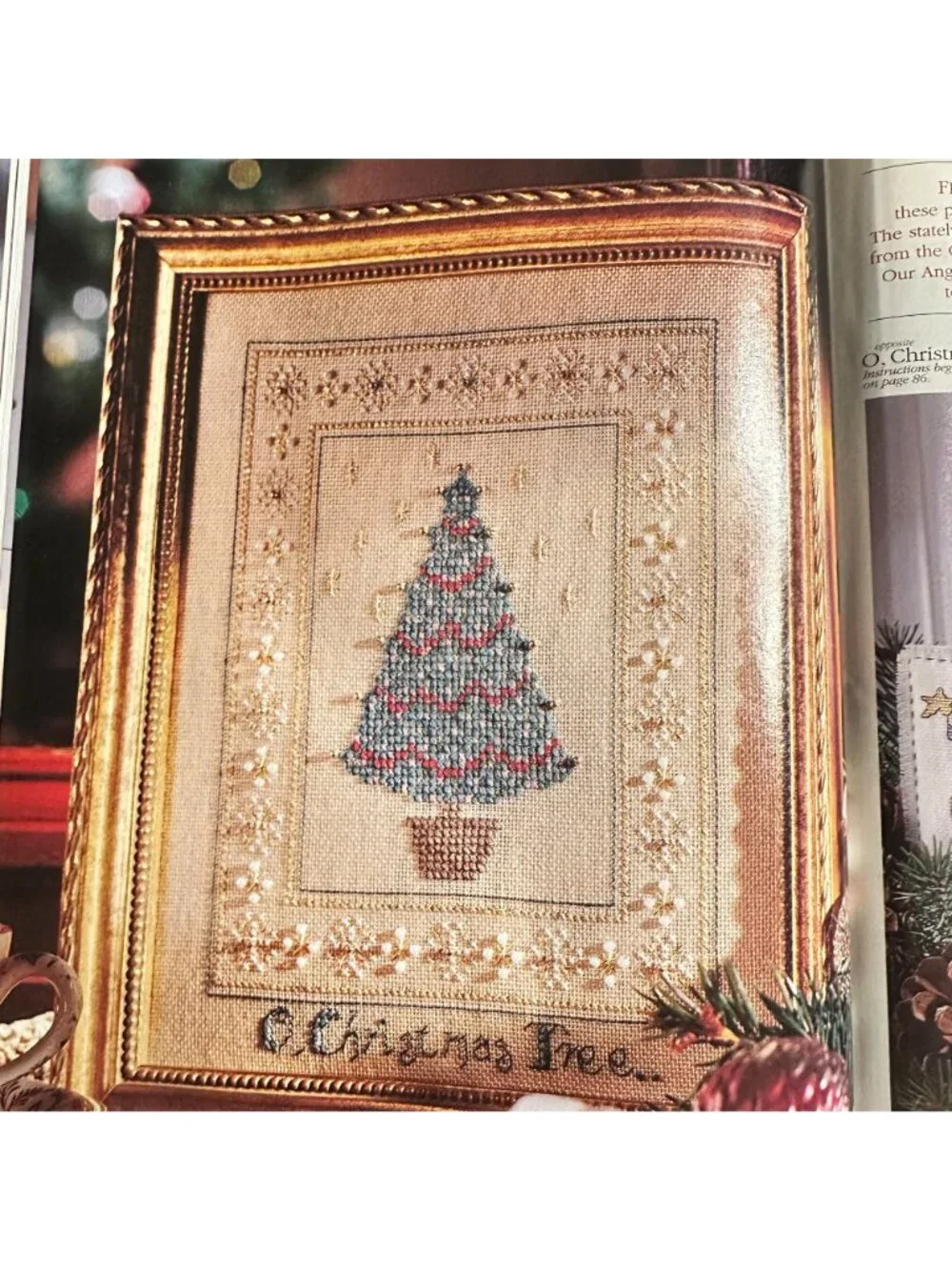 Better Homes & Gardens Cross Stitch Christmas Magazine